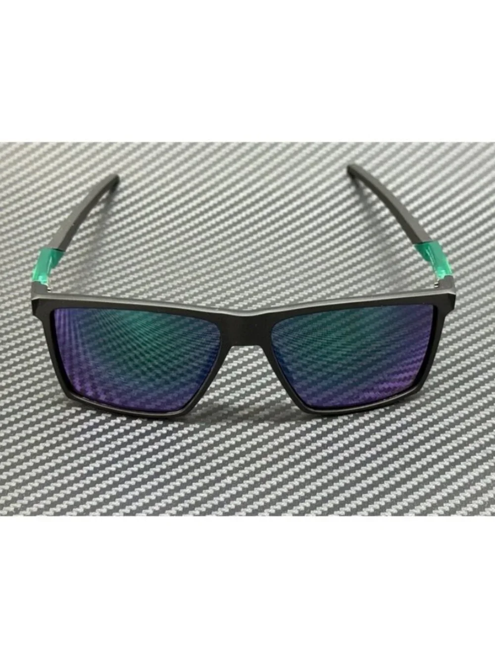 New Oakley Men Satin Black Sunglasses 57-14-139